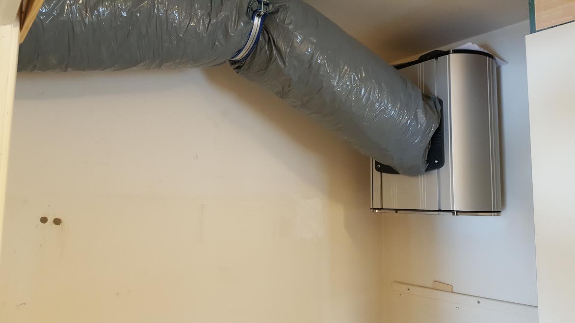 Installation à La Ciotat d'une Ventilation Positive Hygrorégulée