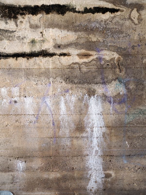 infiltration d'un mur intérieur avant l'intervention par PIACENTINO ET FILS