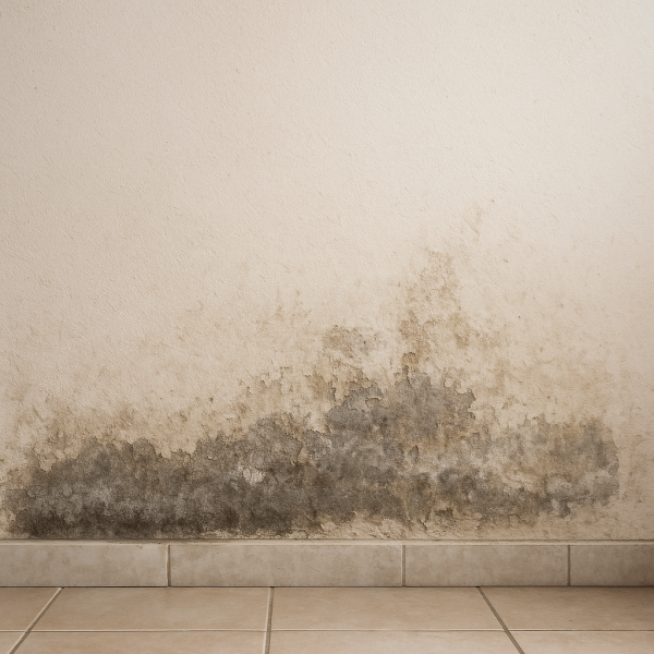 Problème de remontées capillaires dans un mur à Marseille dans le 13